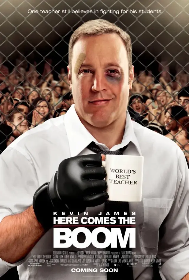 فیلم غوغا به پا می شود (Here Comes the Boom) پوستر