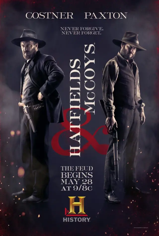 سریال خانواده هتفیلد و مک کوی (Hatfields & McCoys) پوستر