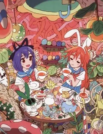 انیمه فلیپ فلپرز (Flip Flappers) پوستر