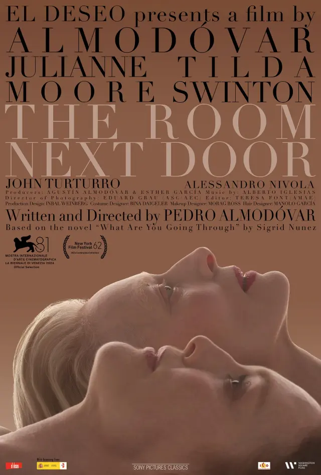 فیلم اتاق مجاور (The Room Next Door) پوستر