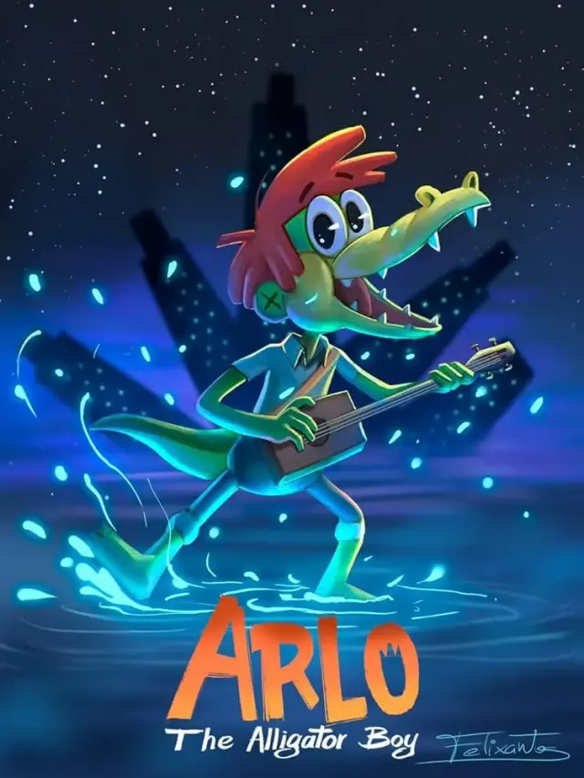 انیمیشن آرلو پسر کروکودیلی (Arlo the Alligator Boy) پوستر