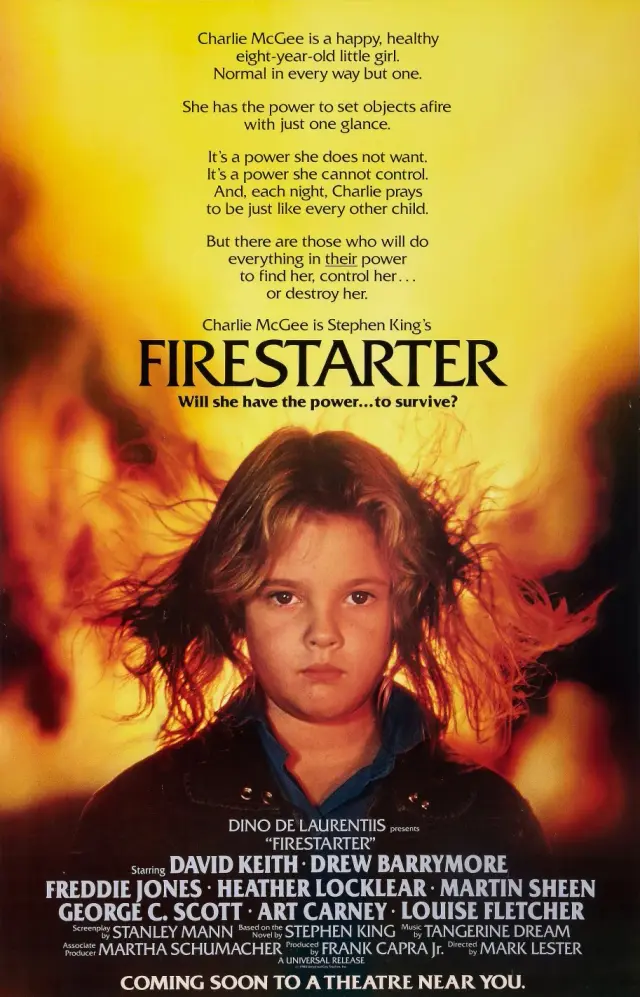 فیلم آتش افروز 1984 (Firestarter) پوستر