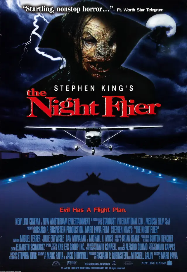 فیلم پرواز شب (The Night Flier) پوستر