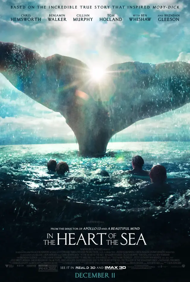 فیلم در دل دریا (In the Heart of the Sea) پوستر
