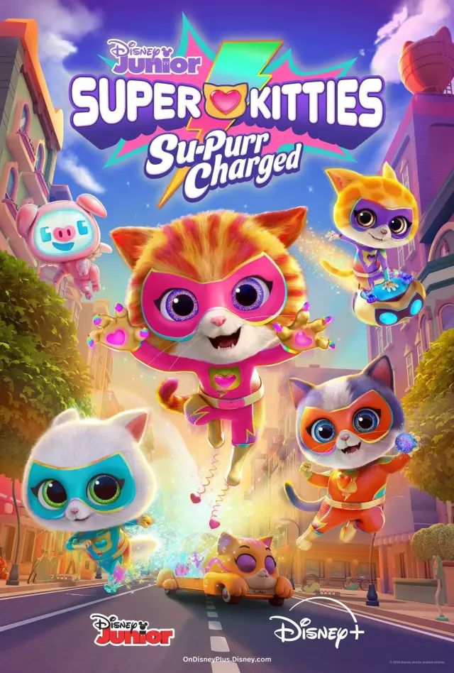 انیمیشن پیشی های شگفت انگیز (Superkitties) پوستر