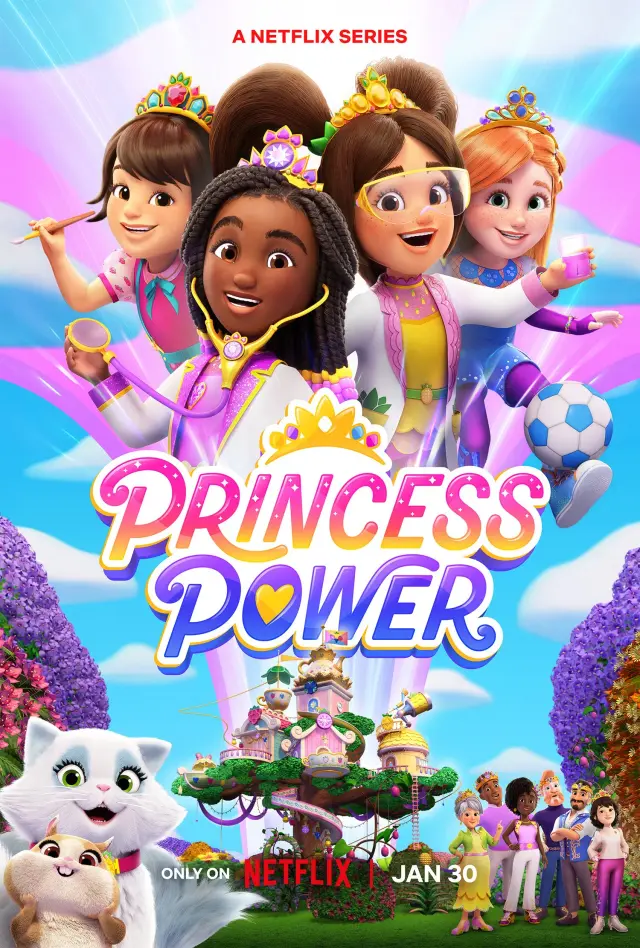 انیمیشن پرنسس قدرتمند (Princess Power) پوستر