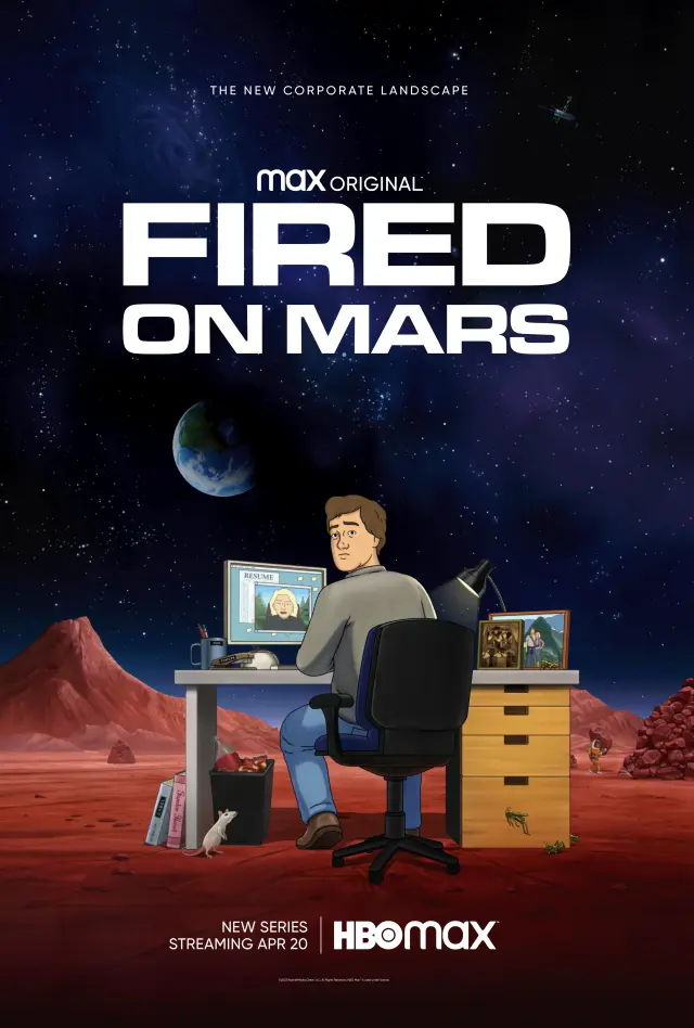 انیمیشن اخراج شده در مریخ (Fired on Mars) پوستر