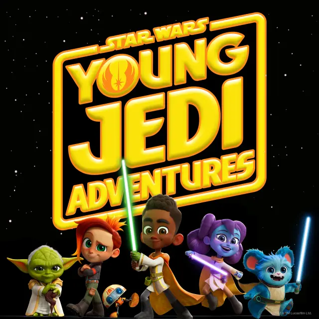 انیمیشن جنگ ستارگان: ماجراجویی های جدای جوان (Young Jedi Adventures) پوستر
