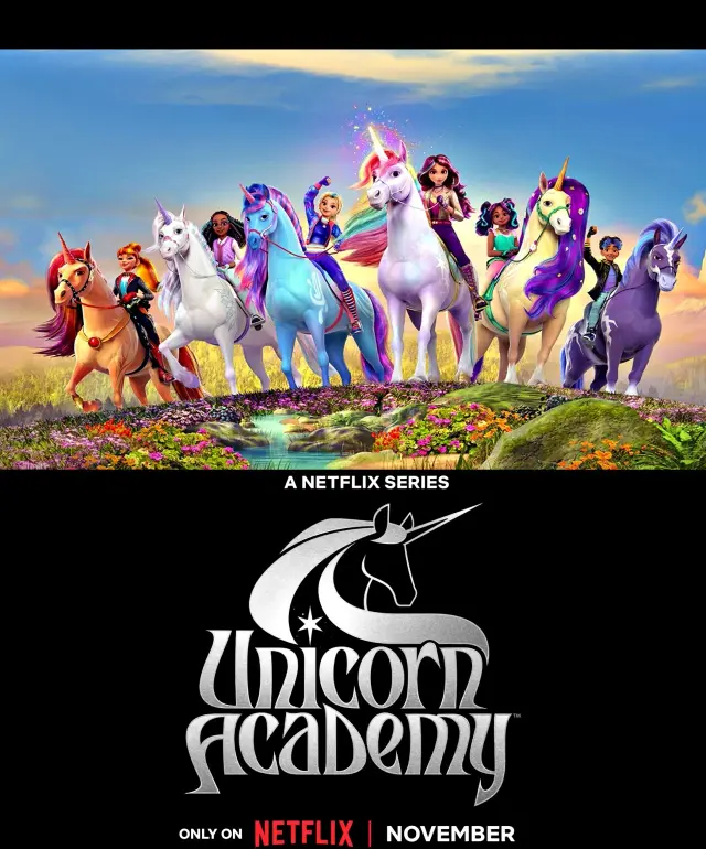 انیمیشن آکادمی اسب های تک شاخ (Unicorn Academy) پوستر