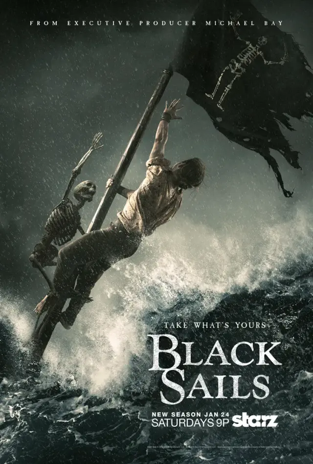 سریال بادبان های سیاه (Black Sails) پوستر