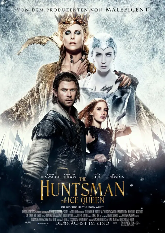 فیلم شکارچی: جنگ زمستان (The Huntsman: Winter's War) پوستر
