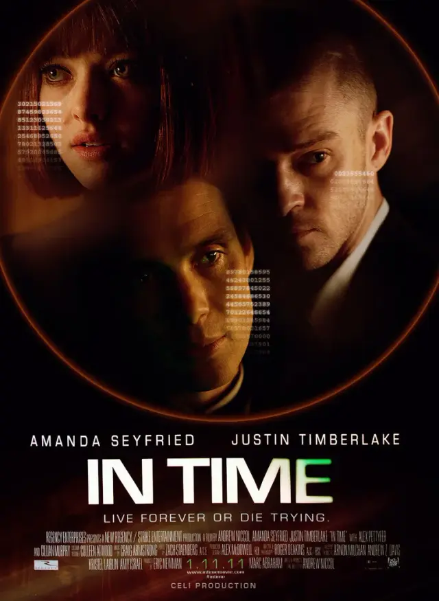 فیلم سر وقت (In Time) پوستر