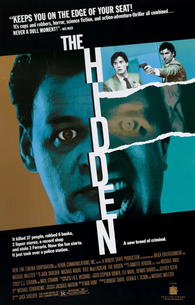فیلم پنهان 1987 (The Hidden) پوستر