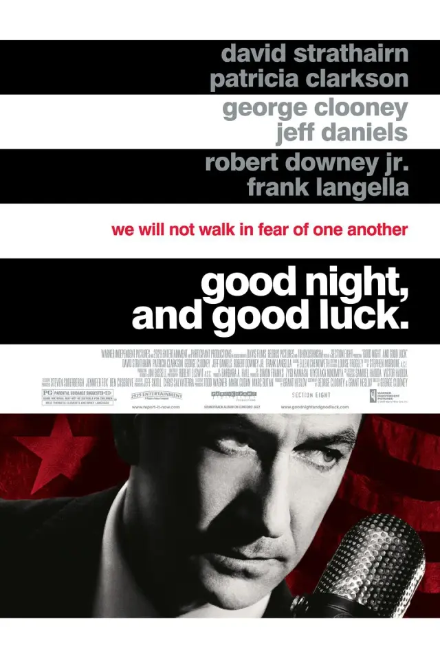 فیلم شب بخیر و موفق باشید (Good Night, and Good Luck.) پوستر