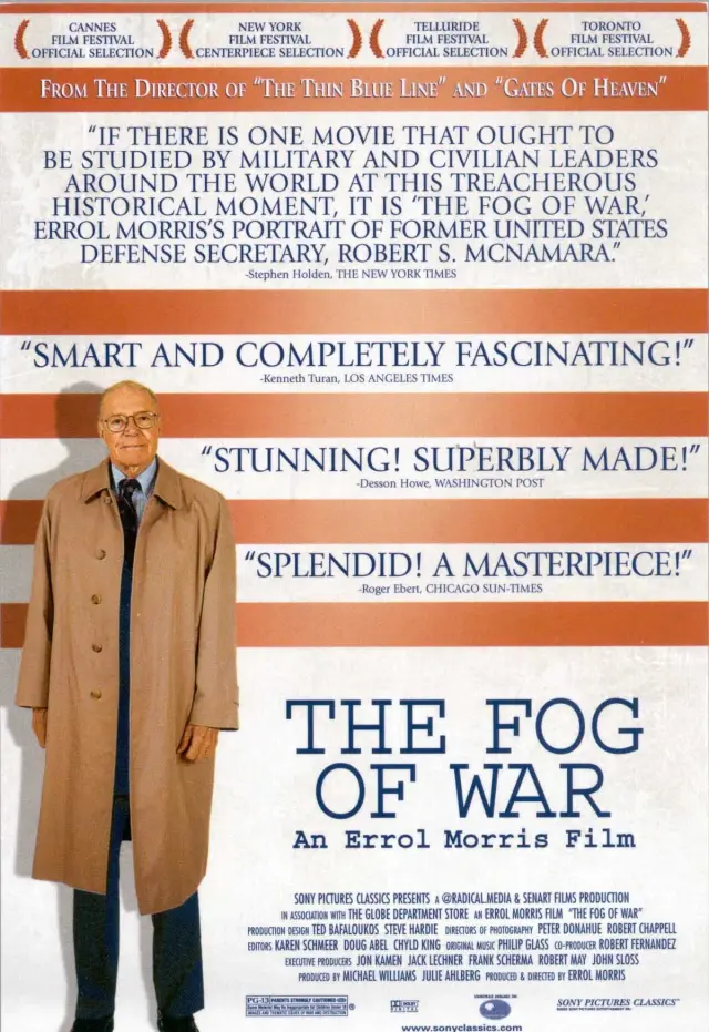 مستند مه جنگ (The Fog of War) پوستر