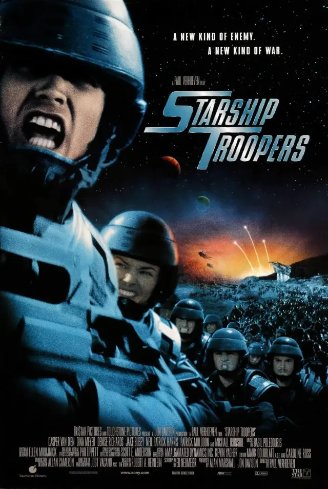 فیلم سربازان کشتی فضایی (Starship Troopers) پوستر
