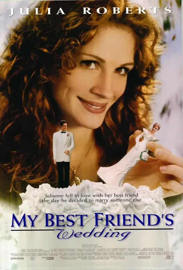 فیلم عروسی بهترین دوست من (My Best Friend's Wedding) پوستر