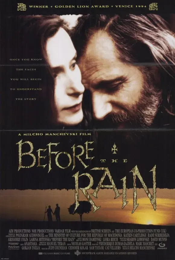 فیلم پیش از باران (Before the Rain) پوستر