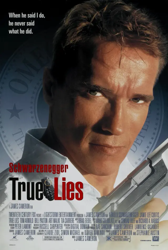 فیلم دروغ های حقیقی 1994 (True Lies) پوستر