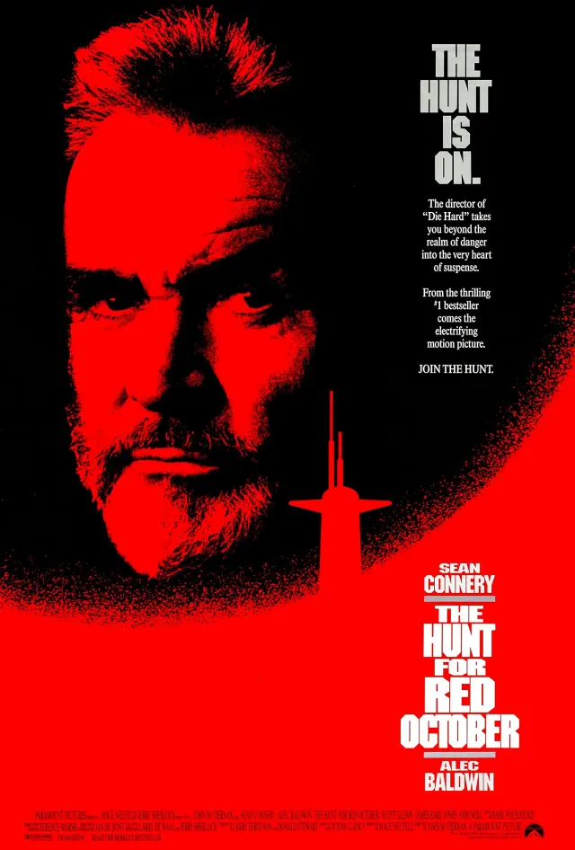 فیلم شکار برای اکتبر سرخ (The Hunt for Red October) پوستر