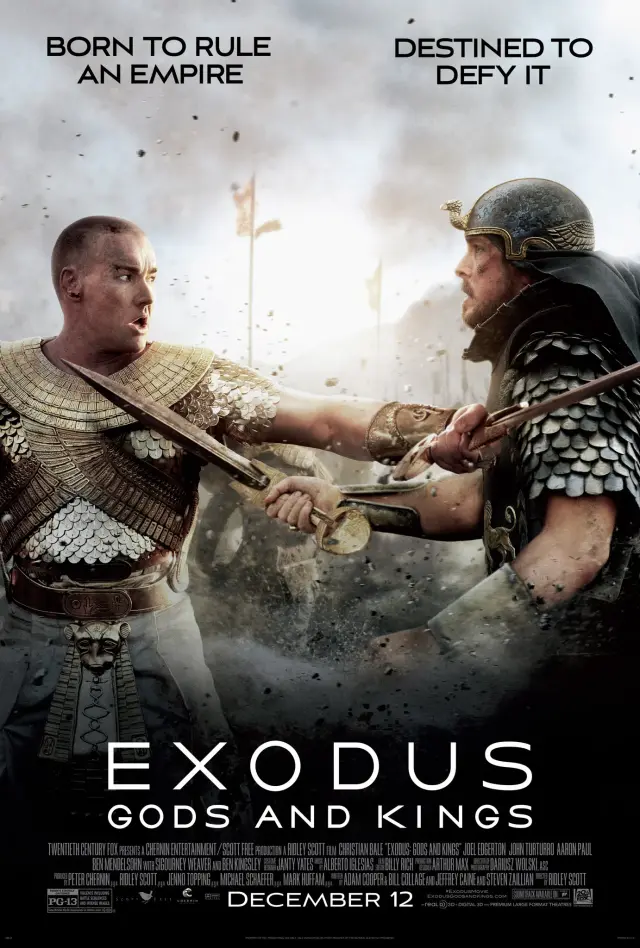فیلم خروج: خدایان و پادشاهان (Exodus: Gods and Kings) پوستر