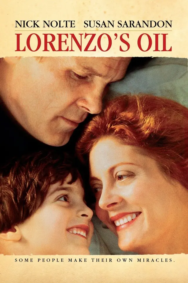 فیلم روغن لورنزو (Lorenzo's Oil) پوستر