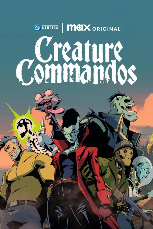 انیمیشن کماندوهای هیولایی (Creature Commandos) پوستر