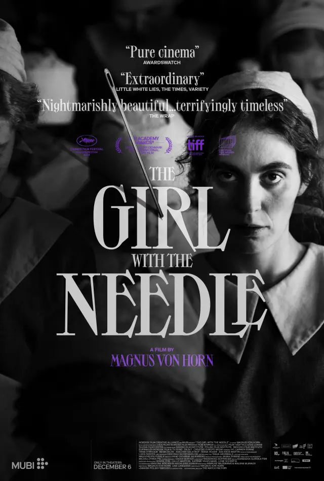 فیلم دختری با سوزن (The Girl with the Needle) پوستر