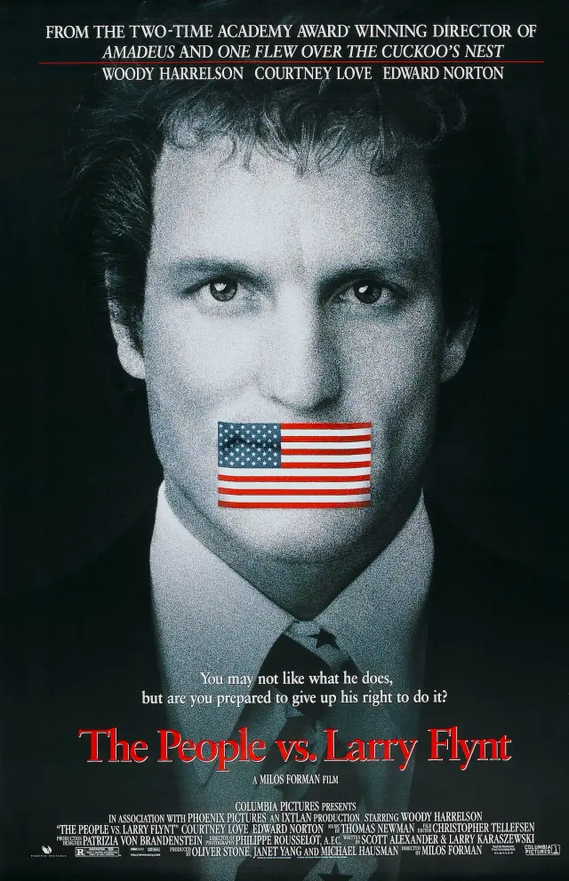 فیلم مردم علیه لری فلینت (The People vs. Larry Flynt) پوستر