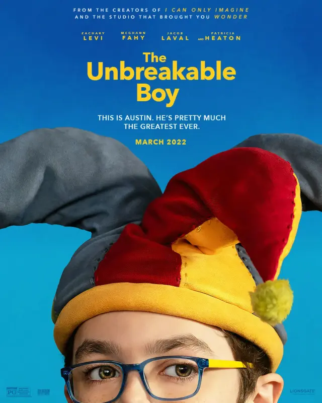 فیلم پسر شکست ناپذیر (The Unbreakable Boy) پوستر