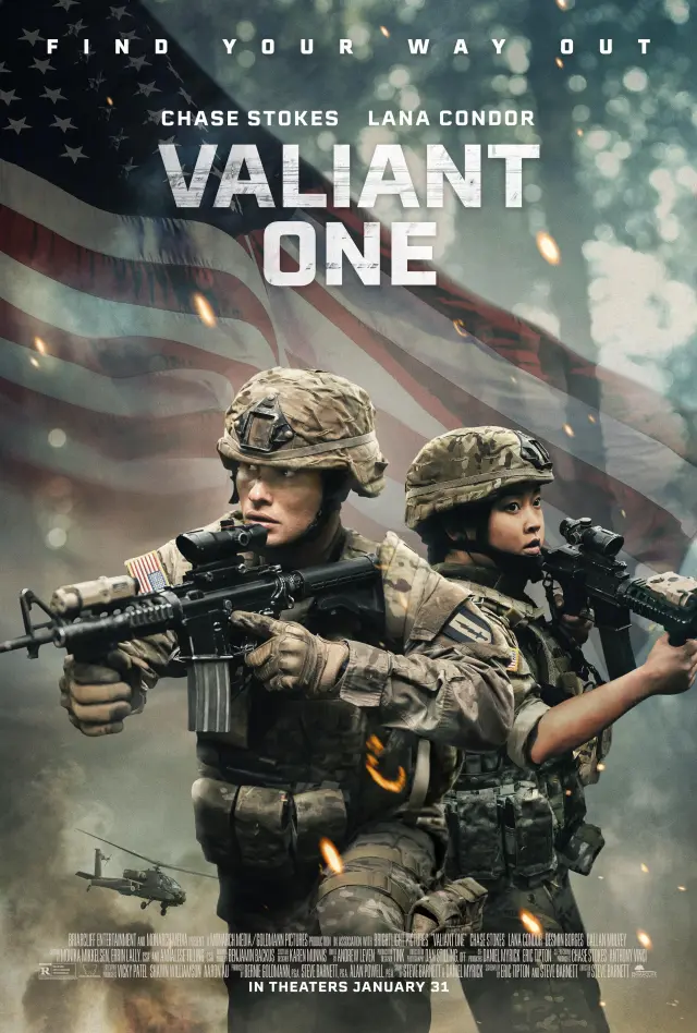 فیلم یک دلاور (Valiant One) پوستر