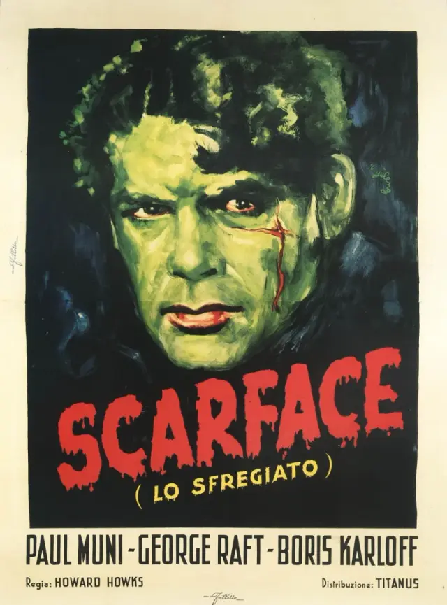 فیلم صورت زخمی 1932 (Scarface) پوستر