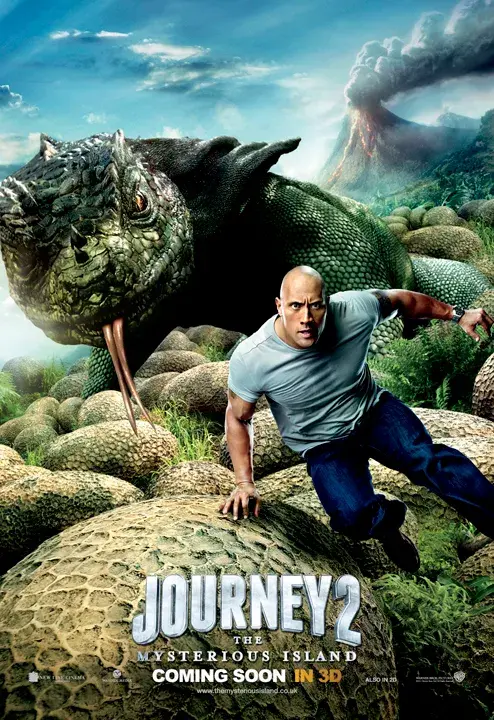 فیلم سفر ۲: جزیره اسرار آمیز (Journey 2: The Mysterious Island) پوستر