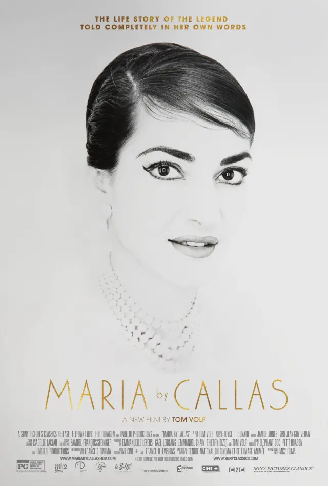 مستند ماریا کالاس (Maria By Callas) پوستر