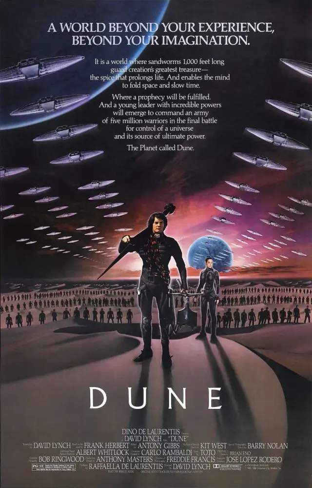 فیلم تلماسه 1984 (Dune) پوستر