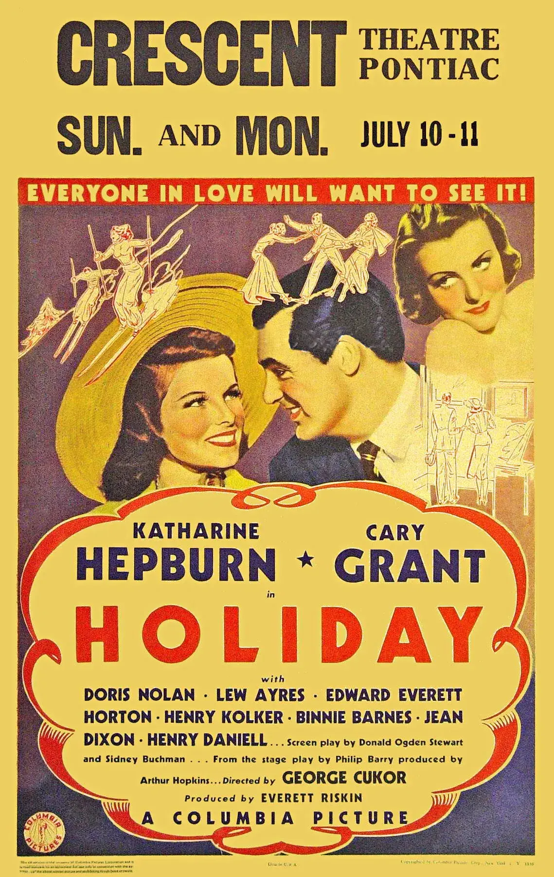 فیلم تعطیلات 1938