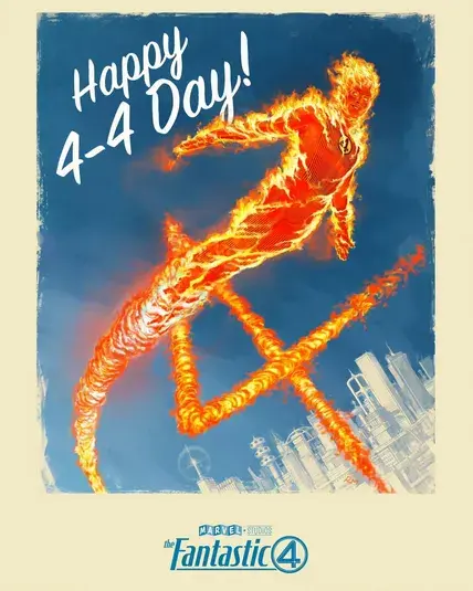 فیلم چهار شگفت انگیز؛ گام های نخست (The Fantastic Four: First Steps) پوستر