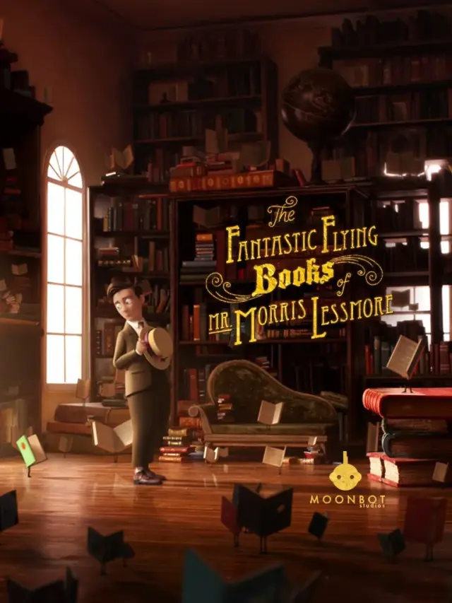 انیمیشن کتاب‌ های پرنده شگفت انگیز آقای لسمور (The Fantastic Flying Books of Mr. Morris Lessmore) پوستر