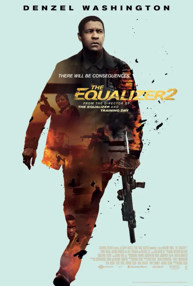 فیلم اکولایزر 2 (The Equalizer 2) پوستر