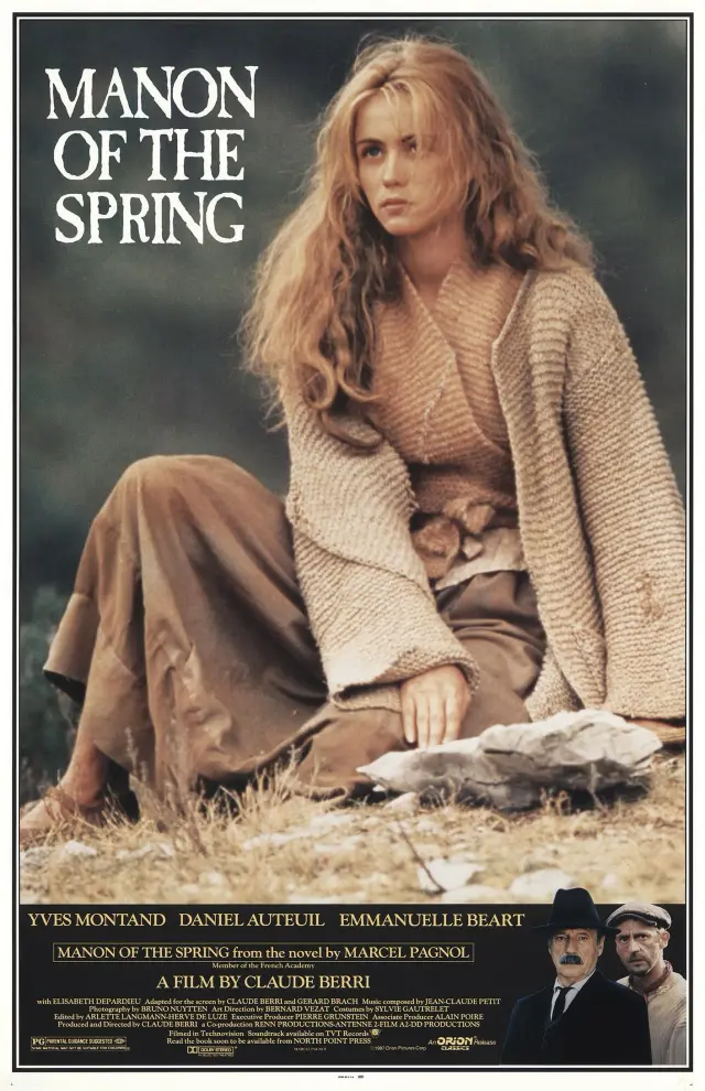 فیلم مانون از بهار (Manon of the Spring) پوستر