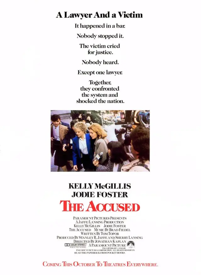 فیلم متهم 1988 (The Accused) پوستر