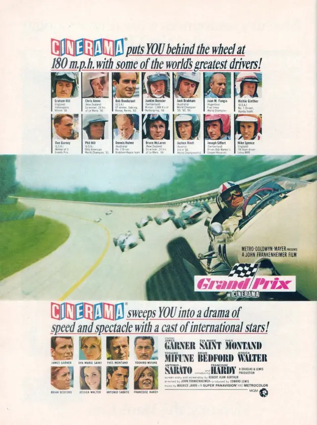 فیلم جایزه بزرگ 1966 (Grand Prix) پوستر