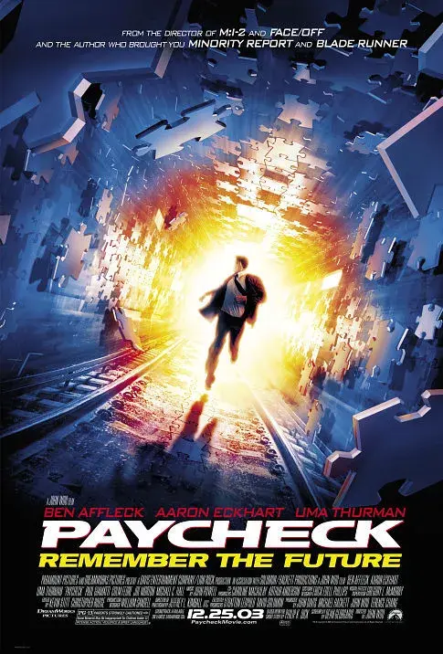 فیلم دستمزد (Paycheck) پوستر