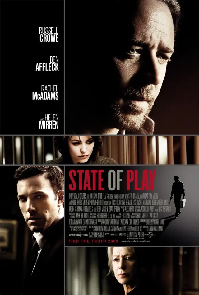 فیلم وضعیت بازی 2009 (State of Play) پوستر