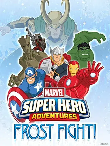 انیمیشن ماجراهای ابرقهرمانان مارول: نبرد یخی (Marvel Super Hero Adventures: Frost Fight!) پوستر