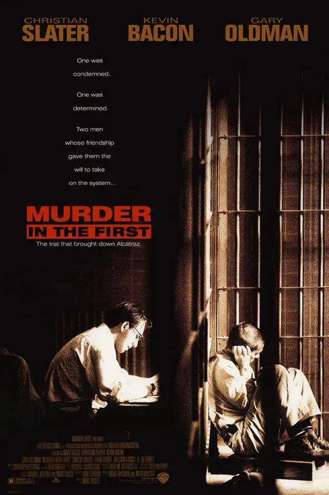 فیلم قتل عمد (Murder in the First) پوستر