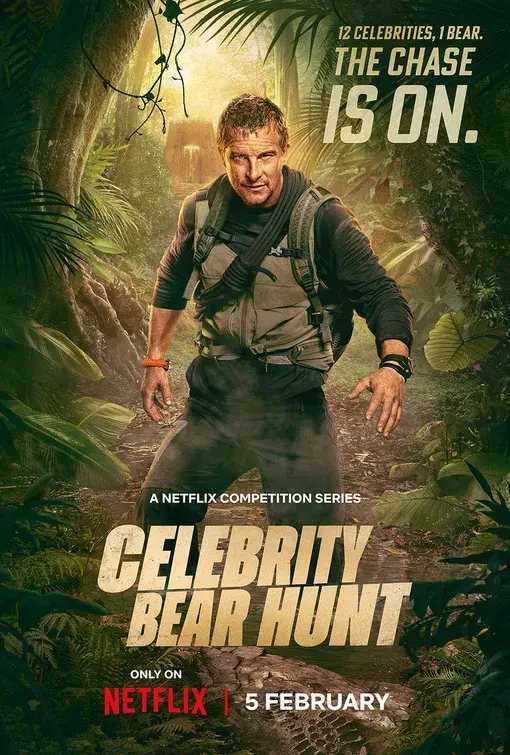 سریال شکار سلبریتی ها با بیر (Celebrity Bear Hunt) پوستر