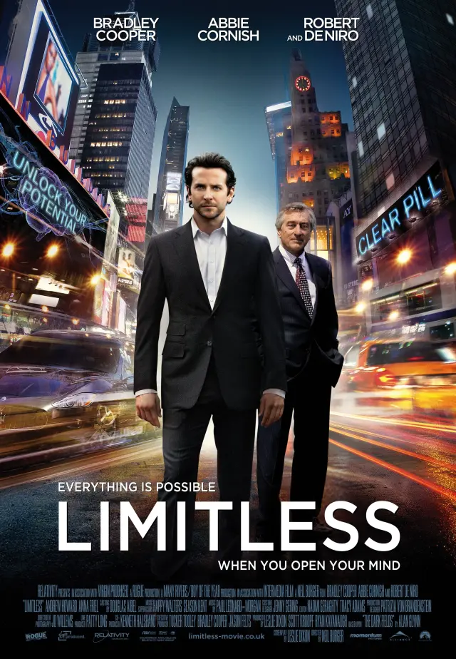 فیلم نامحدود (Limitless) پوستر