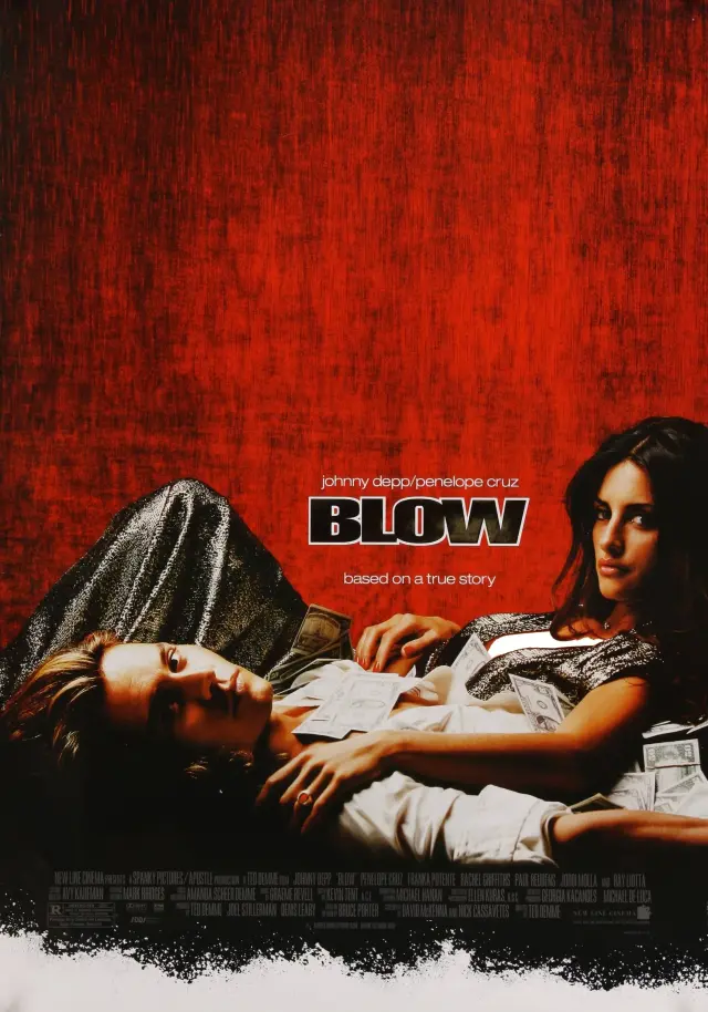 فیلم کوکائین	 (Blow) پوستر
