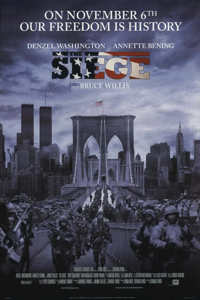 فیلم محاصره	 (The Siege) پوستر